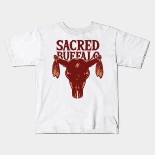 Sacred Buffalo Collection - Buffalo Skull n°6 Kids T-Shirt